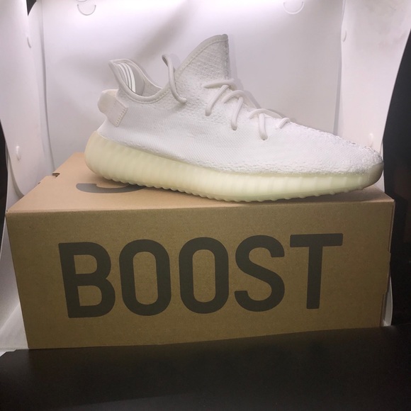 Brand new Yeezy  boost 350 cwhite sneakers - Picture 6 of 9